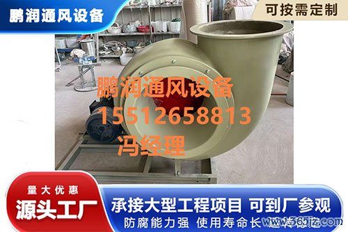 防腐蚀玻璃钢引风机